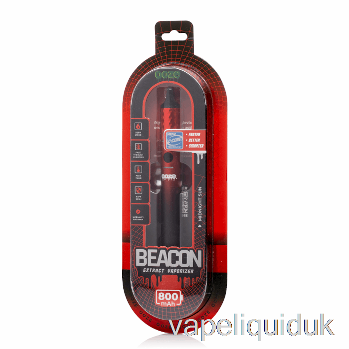Ooze Beacon Extract Vaporizer Midnight Sun Vape Liquid